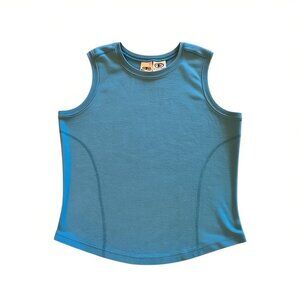 Y2K Blue Fitted Tank Top